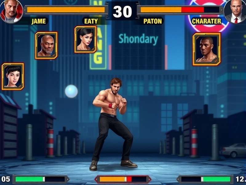 Urban Fight Night Gameplay Screenshot